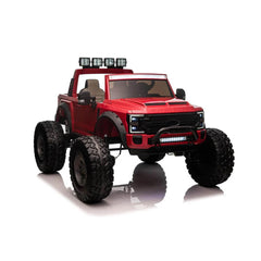2025 Ultimate Luxury Off-road Lifted 2 Seaters 24V Licensed Ford Super Duty F450 Electric Kids' Ride On Car with Remote Control