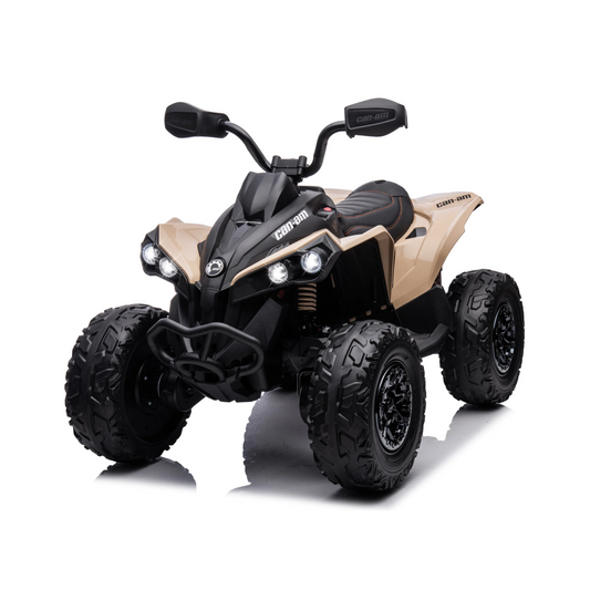 Can-Am RENEGADE 24V ATV 2WD Off-Road Ride On Car Toy with EVA Tires and Realistic Lights, Licensed