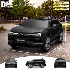 Chevrolet Blazer SS 24V 2 Seater Ride on Car for Kids with Parental Remote Control, Lights and Music