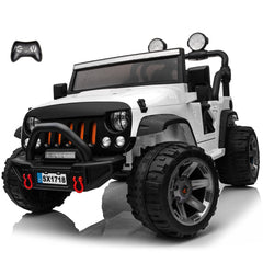 24V Jeep Wrangler  2 Seater Classic Ride on Car Toy with Remote Control and MP3 Player