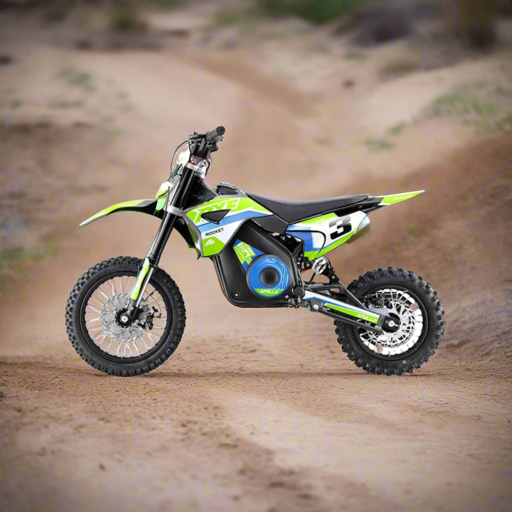 RXF ROCKET 36V 1000 Watts Electric Dirt Bike Apollo Green