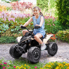 Can-Am RENEGADE 24V ATV 2WD Off-Road Ride On Car Toy with EVA Tires and Realistic Lights, Licensed