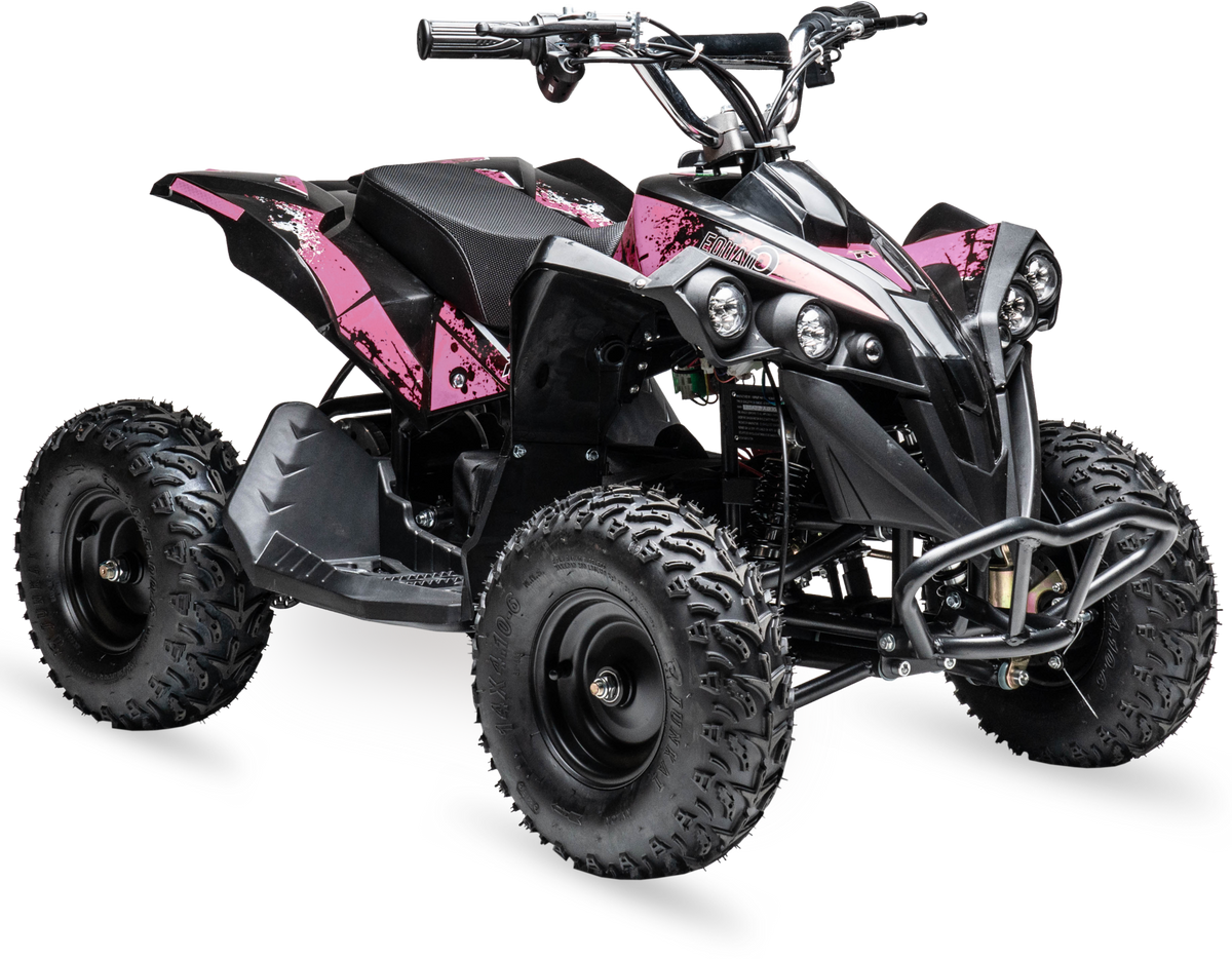 eQuad Q 1000W ATV 4 Wheeler for Kids - Rosso