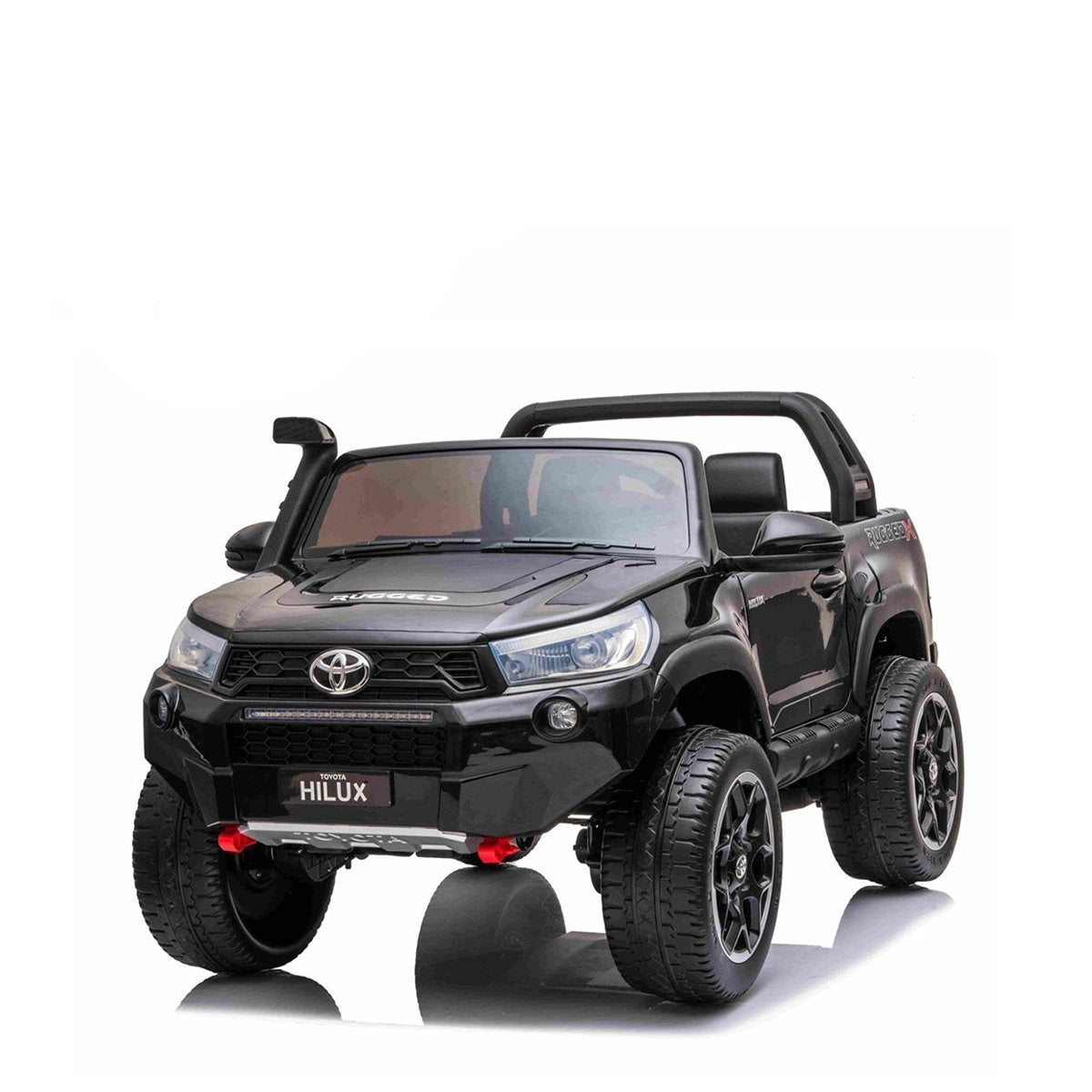 2 Seaters Toyota Hilux 24V Electric Ride On Truck for Kids with Parental Remote Control, Voltz Toys