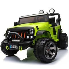 24V Jeep Wrangler  2 Seater Classic Ride on Car Toy with Remote Control and MP3 Player